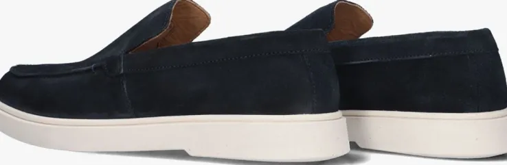 blauwe clay loafers lpliam