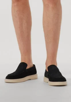 blauwe clay loafers lpliam