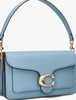 blauwe coach schoudertas tabby 26