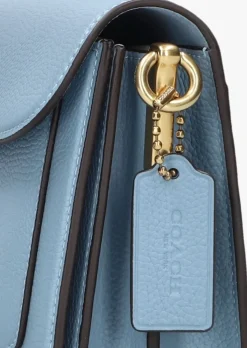 blauwe coach schoudertas tabby 26