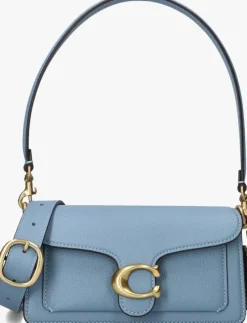 blauwe coach schoudertas tabby 20