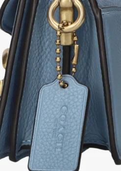 blauwe coach schoudertas tabby 20