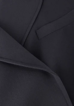 blauwe co'couture gilet vola crop waistcoat