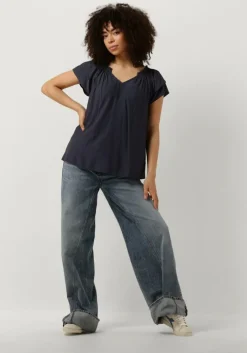 blauwe co'couture top sunrise top