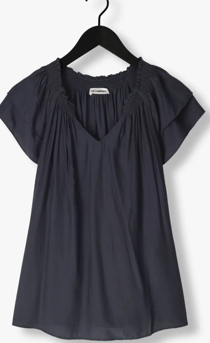 blauwe co'couture top sunrise top