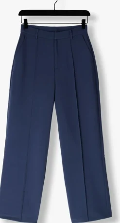 blauwe colourful rebel pantalon rus straight pants