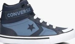 blauwe converse hoge sneakers pro blaze