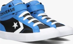 blauwe converse hoge sneaker pro blaze