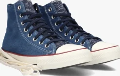 blauwe converse hoge sneakers chuck taylor all star hi