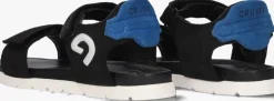 blauwe cruyff junior platte sandalen gevasi