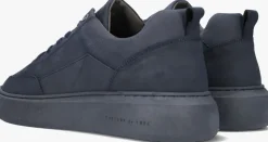 blauwe cycleur de luxe lage sneakers dr7