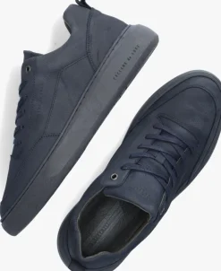 blauwe cycleur de luxe lage sneakers dr7