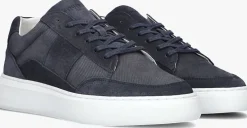 blauwe cycleur de luxe lage sneakers gravity