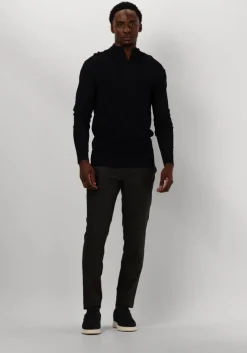 blauwe cycleur de luxe lage sneakers commuter