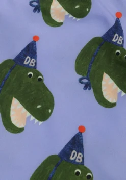 blauwe daily brat zwembroeken daffy dino swimshorts