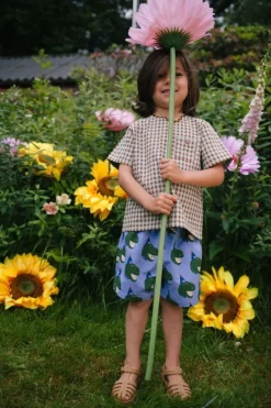 blauwe daily brat zwembroeken daffy dino swimshorts