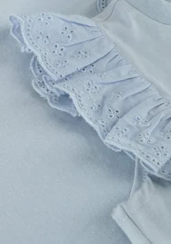 blauwe daily7 top t-shirt ruffle