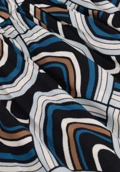 blauwe dea kudibal maxi jurk adina (v) - dress with ruffle details