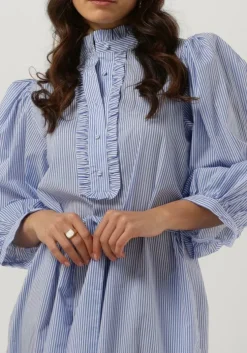 blauwe dea kudibal midi jurk my ns (co)