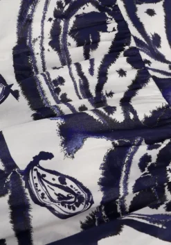 blauwe dea kudibal mini jurk kindra ns (co) dress with balloon sleeves