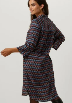 blauwe dea kudibal mini jurk kamille ev