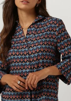 blauwe dea kudibal mini jurk kamille ev