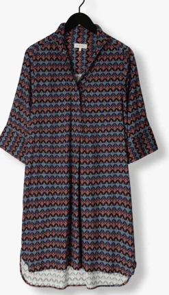 blauwe dea kudibal mini jurk kamille ev