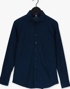 blauwe desoto klassiek overhemd kent 1/1