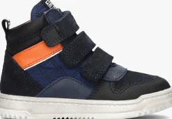 blauwe develab hoge sneakers 45889