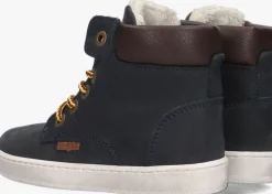 blauwe develab hoge sneakers 41855