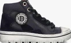 blauwe develab hoge sneaker 44301