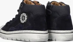 blauwe develab hoge sneaker 44301