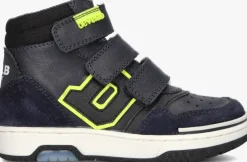 blauwe develab lage sneakers 44307