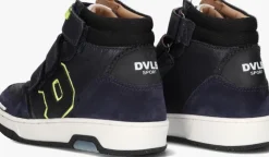 blauwe develab lage sneakers 44307