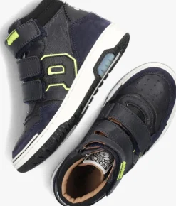 blauwe develab lage sneakers 44307