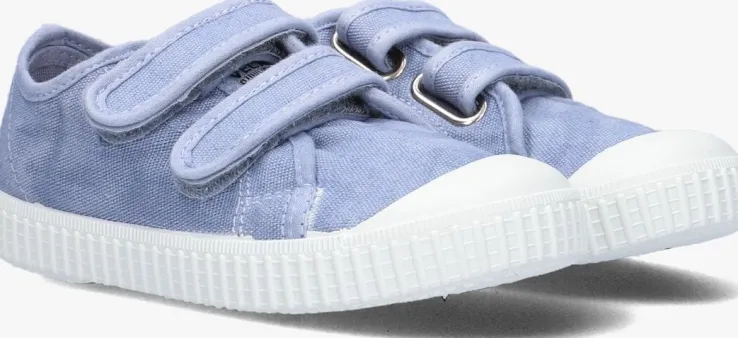 blauwe develab lage sneakers 44223