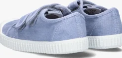 blauwe develab lage sneakers 44223