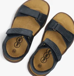 blauwe develab platte sandalen 48399