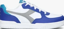 blauwe diadora lage sneakers raptor low gs