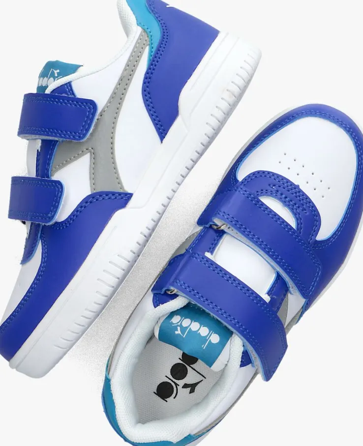 blauwe diadora lage sneakers raptor low ps