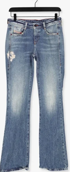 blauwe diesel bootcut jeans 1969 d-ebbey