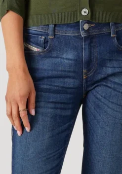 blauwe diesel bootcut jeans 1969 d-ebbey