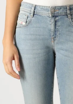 blauwe diesel flared jeans 1969 d-ebby