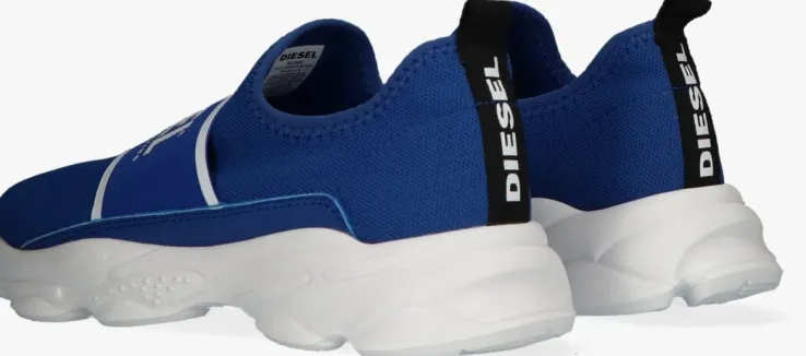 blauwe diesel lage sneakers serendipity so low