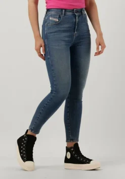 blauwe diesel skinny jeans 1984 slandy-high