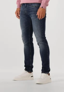 blauwe diesel slim fit jeans 2019 d-strukt