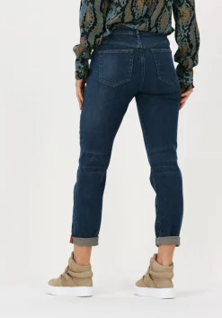 blauwe diesel slim fit jeans d-joy