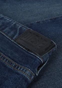 blauwe diesel slim fit jeans d-joy