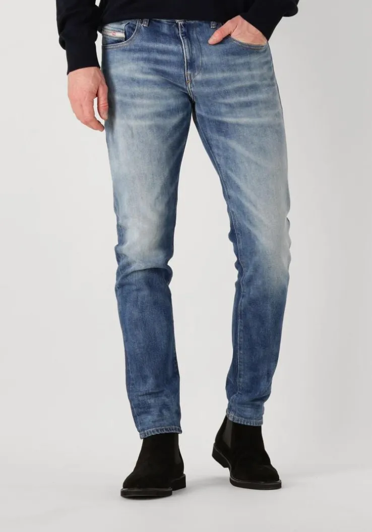blauwe diesel slim fit jeans 2019 d-strukt