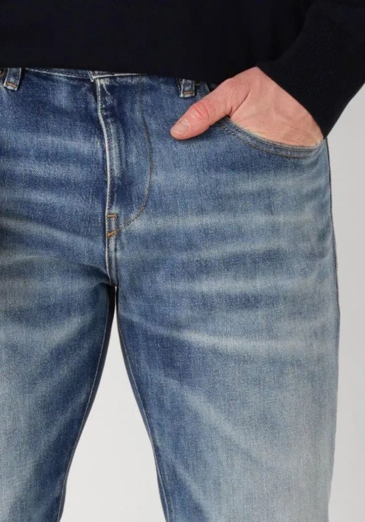 blauwe diesel slim fit jeans 2019 d-strukt